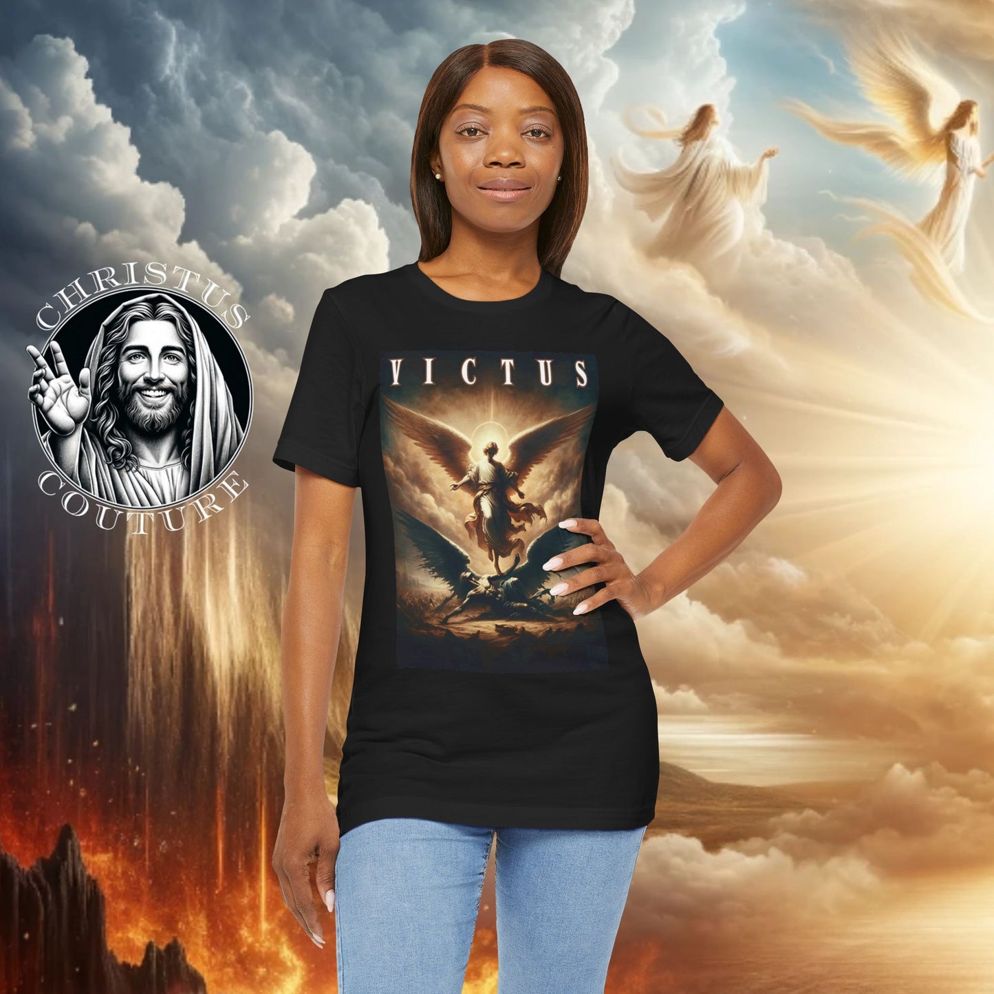 Classic Fit Unisex T-Shirt | Victus / Defeated