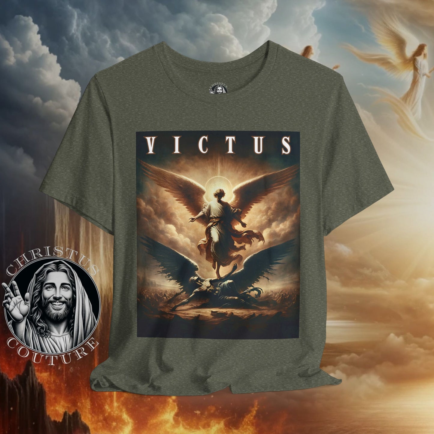 Classic Fit Unisex T-Shirt | Victus / Defeated