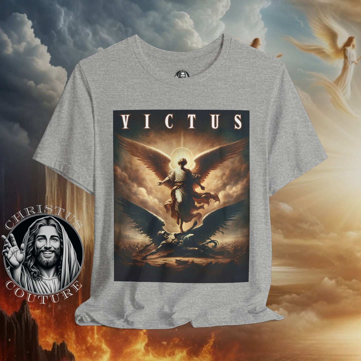 Classic Fit Unisex T-Shirt | Victus / Defeated