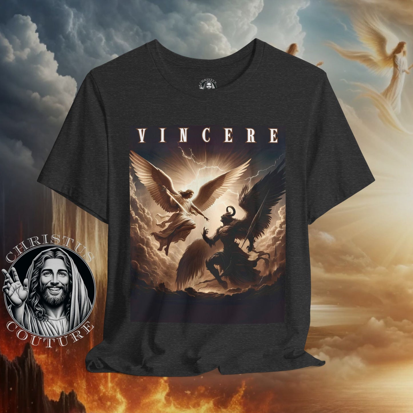 Classic Fit Unisex T-Shirt | Vincere / Conquer