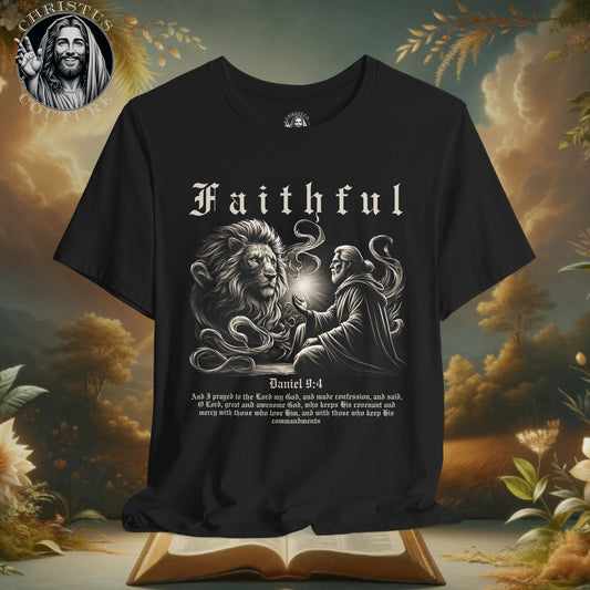 Classic Fit Unisex T-Shirt | Faithful - Daniel 9:4